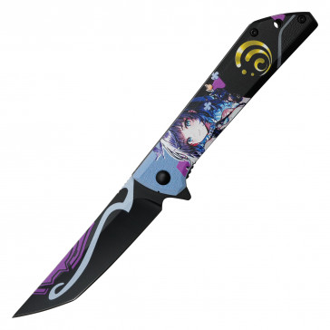 8" Yelan Assisted Open Pocket Knife 