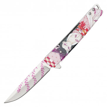 8" Manga Print Pocket Knife
