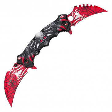 10" Dual Blade Spider Pocket Knife