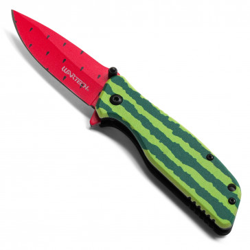 WARTECH - " Assisted Open 3-D Printed  Graphic Pocket Knife