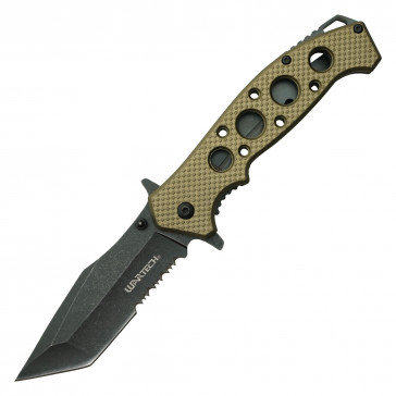 WARTECH - 8.25" Textured Desert Pocket Knife