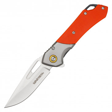 8.25" WARTECH - 2-Tone Orange Pocket Knife