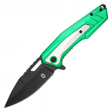 WARTECH - 8" Number 0 Green & White Pocket Knife