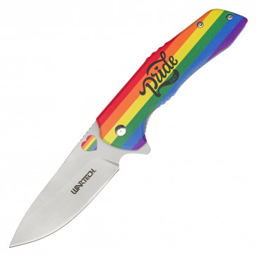 WARTECH - 8" "Pride Day" Rainbow Pocket Knife