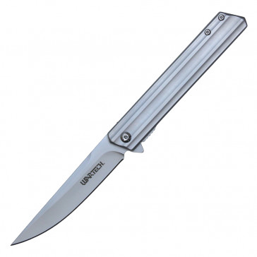 8-1/2" Pocket Knife (Silver)