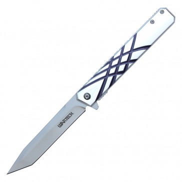 9-1/8" Pocket Knife (Silver)