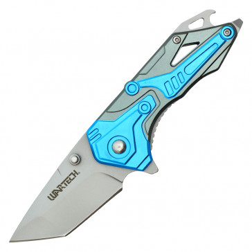6.5" Blue Pocket Knife