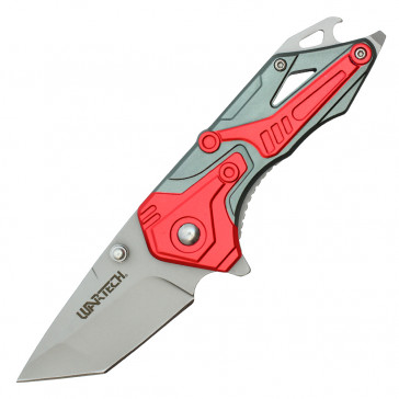 6.5" Red Pocket Knife
