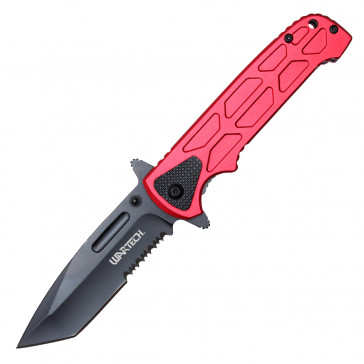 8" Red Pocket Knife