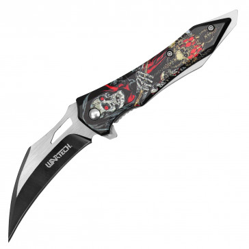 8" Red Reaper Pocket Knife