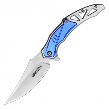 8.25" Blue Pocket Knife