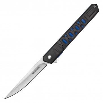 Blue Slim Pocket Knife