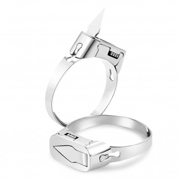 Hidden Blade Ring (Chrome)