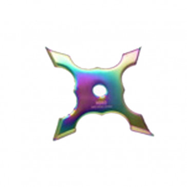 Rainbow Throwing Star