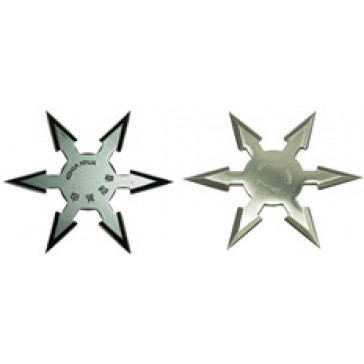 Black/Chrome Throwing Star