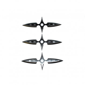 Chrome Throwing Stars