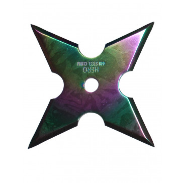 Rainbow Throwing Star
