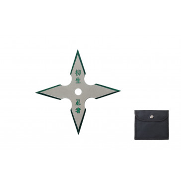 4-Point Technicolor Throwing Star