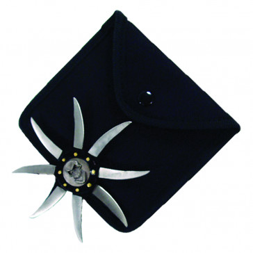 Black On Chrome Throwing Star