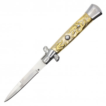 9" Push Button Stiletto 