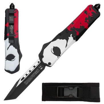 9" Atomic USA Auto OTF Halloween "M.Myers" w/ Tanto Blade