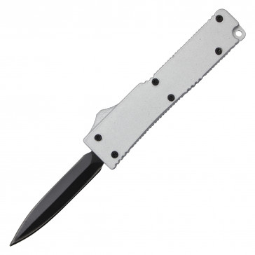 5.25" Silver Micro OTF Knife