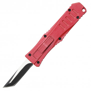 5.5" Red Micro OTF Knife