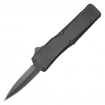 5.25" Black Micro OTF Knife