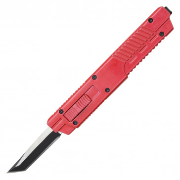 6.13" Red Micro OTF Knife