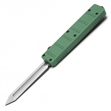 8.5" UltraLite Atomic USA Series 3 Emerald Green OTF Auto D2 Steel Gladius Double Edge Blade w/ Kydex Gift Box