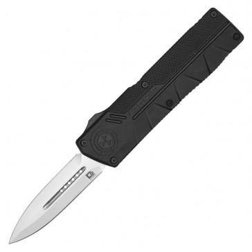 7.75" UltraLite Atomic USA Onyx Black OTF Auto D2 Steel Tanto Blade w/ Kydex Gift Box