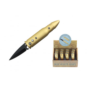 12-Piece mini bullet Knives w/ display box