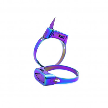 Hidden Blade Ring (Rainbow)