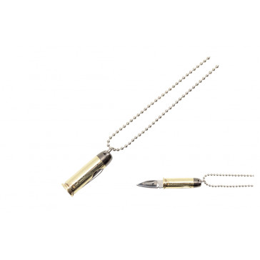 Gold Bullet Necklace
