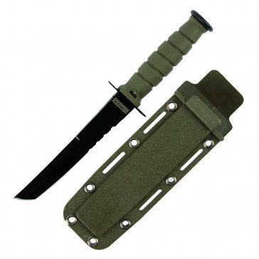 6" Tanto Neck Knife w/Sheath (Green)