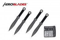 4 Piece Throwing Knive Set