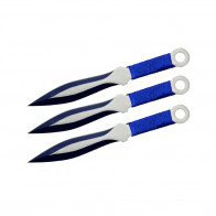 6.5" 3 pcs set two tones blade throwing knife