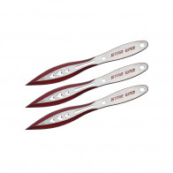 6.5" 3 pcs set two tones blade throwing knife