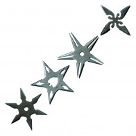 SET OF 4PCS STAR CHROME STAR
