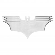 4" Chrome Batarangs (3-piece)