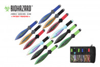 9 inch 12pc set astd color zombie thrower