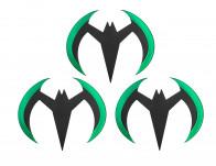 3PC Green Batarang