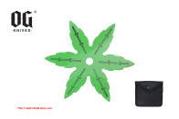 4" Leaf Throwing Star