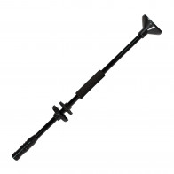 24" Single Piece Aircraft Aluminum BLACK Blowgun
