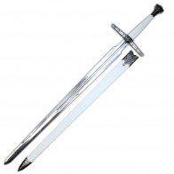 47.5” Fantasy Stainless Steel Replica Sword w/ Scabbard