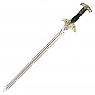 39" Fantasy Stainless Steel Replica Sword w/ Scabbard