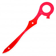 31" Fantasy Red Scissor Blade