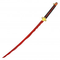 37" Metal Red Fantasy Sword