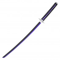 37.5" Replica Purple 2-Tone Steel Katana