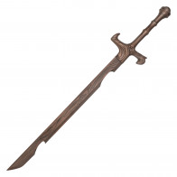 44" Clair Obscur: Expedition 33 Replica Cosplay Metal Sword w/ Display Plaque